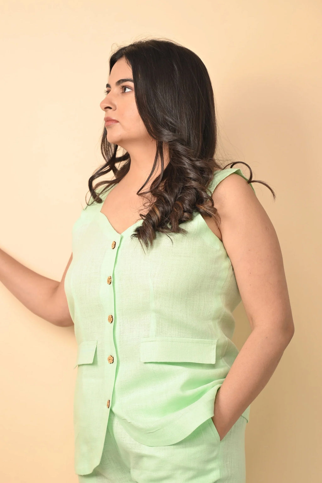 Pure Linen Breezy Cord Set