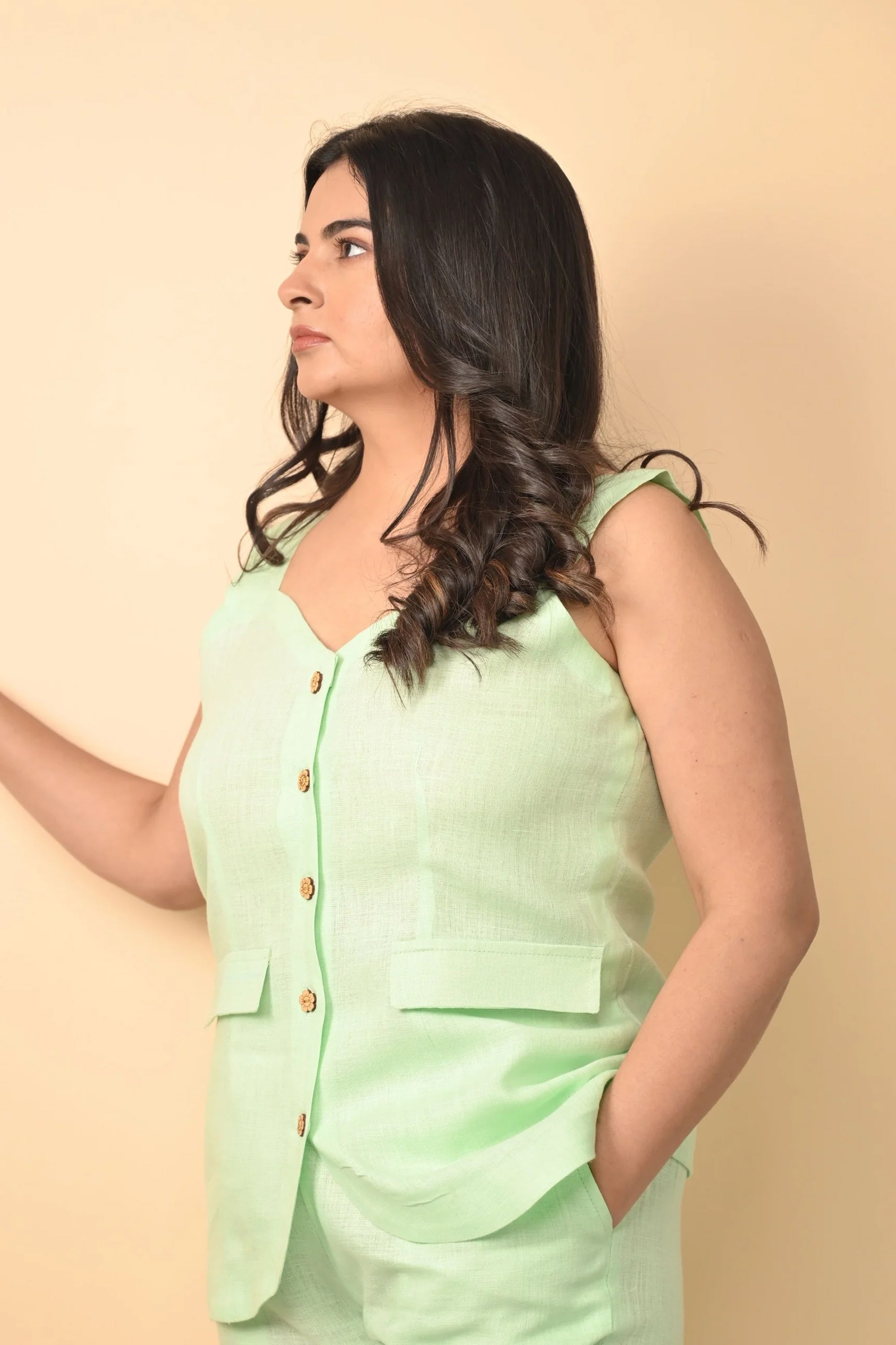 Pure Linen Breezy Cord Set