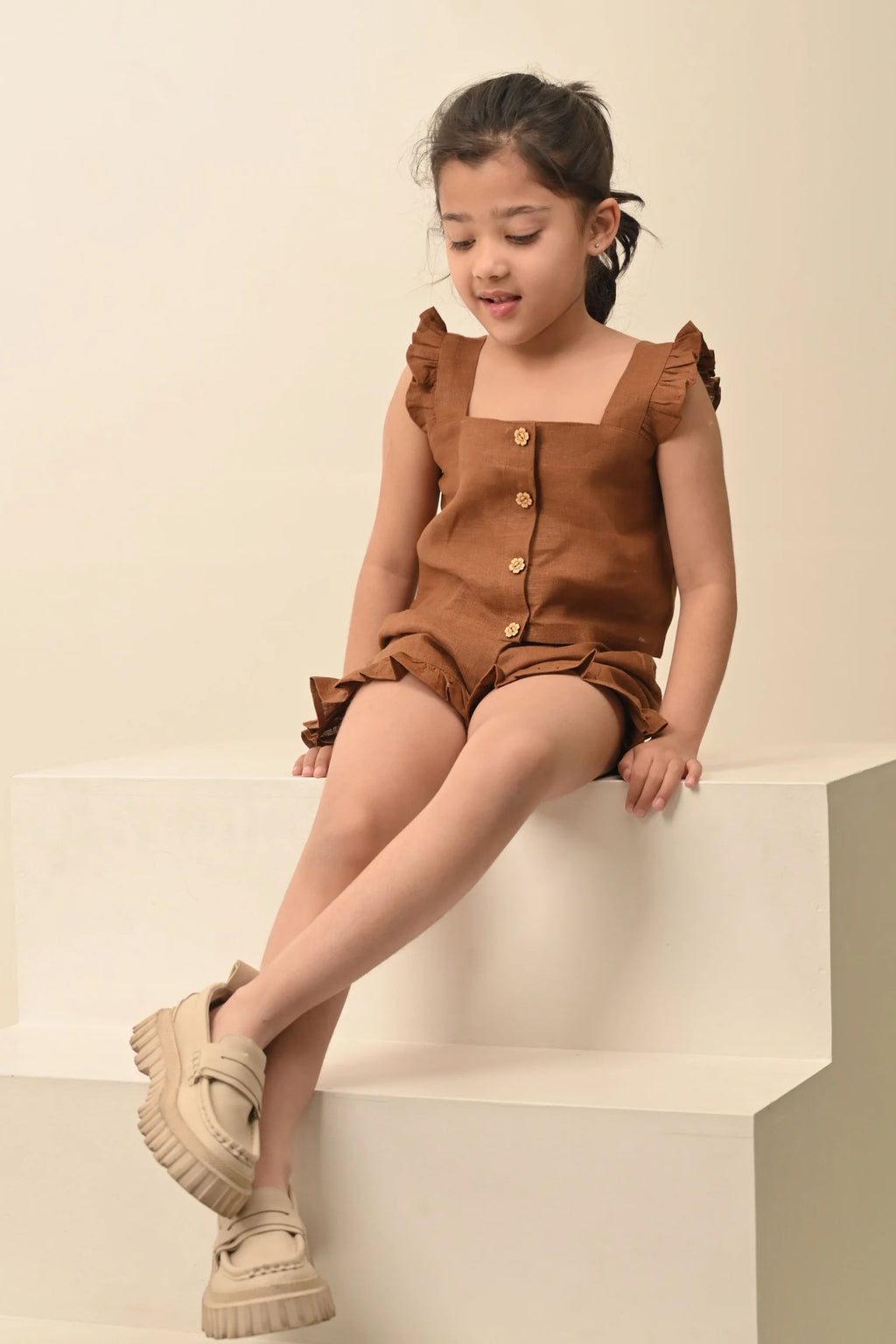 Pure Linen Charming Cord Set