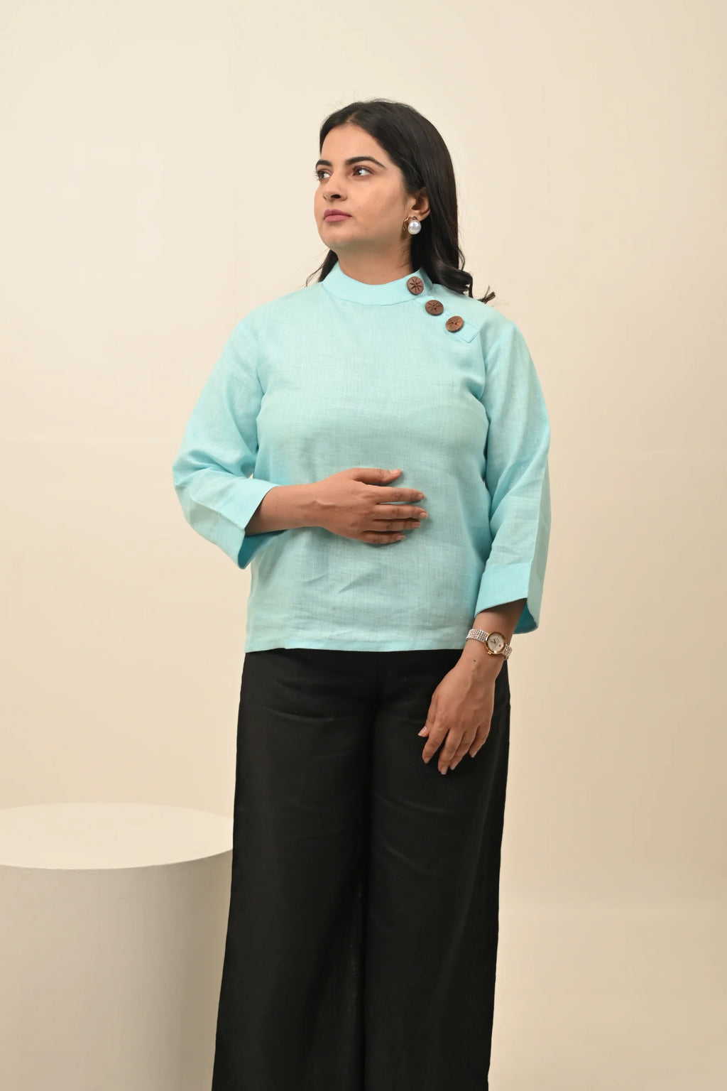 Pure Linen Effortless Top