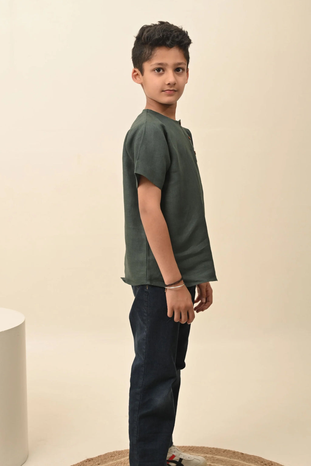 Pure Linen Trendy Kurta