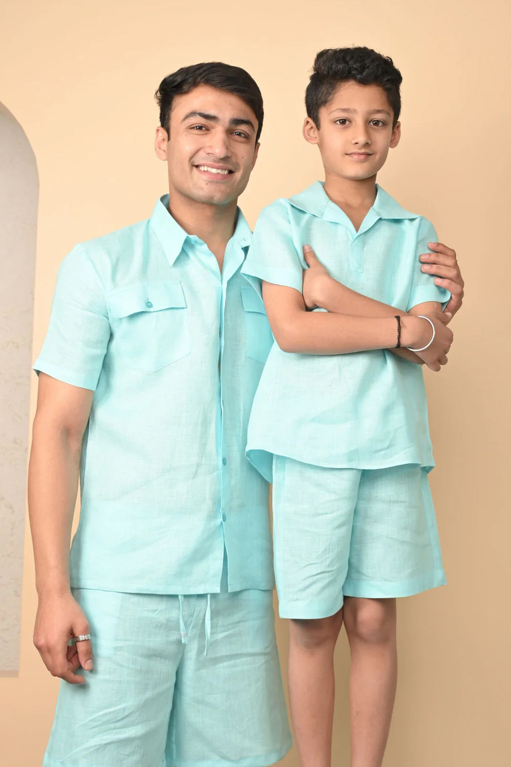 Pure Linen Casual Cord Set