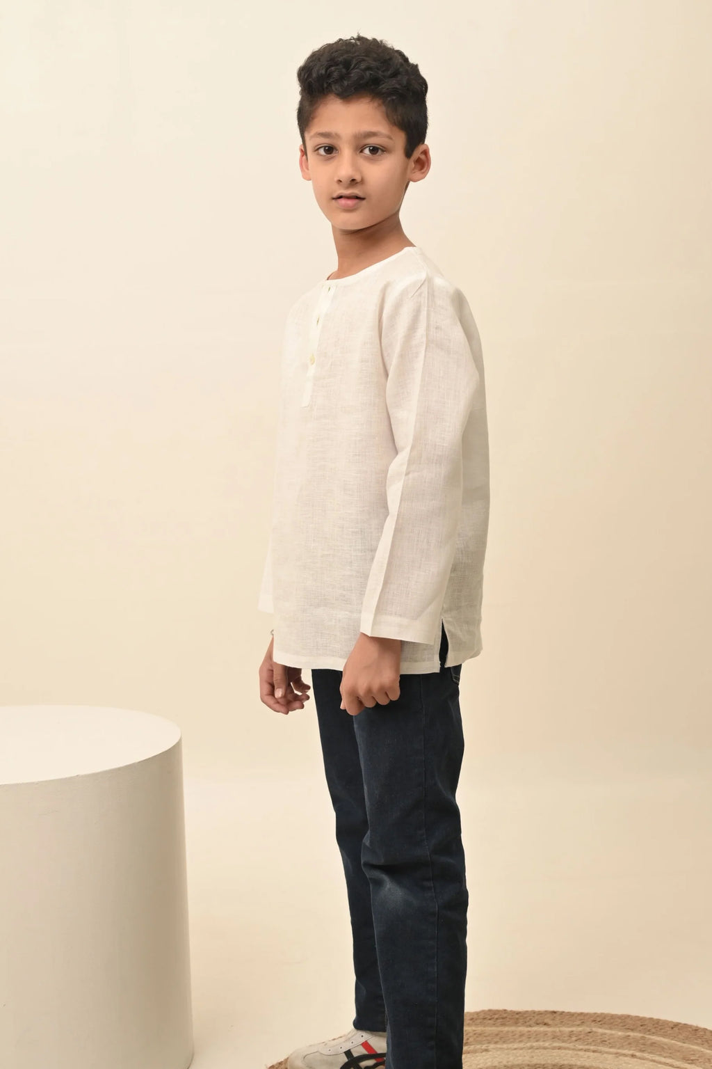 Pure Linen Casual Kurta