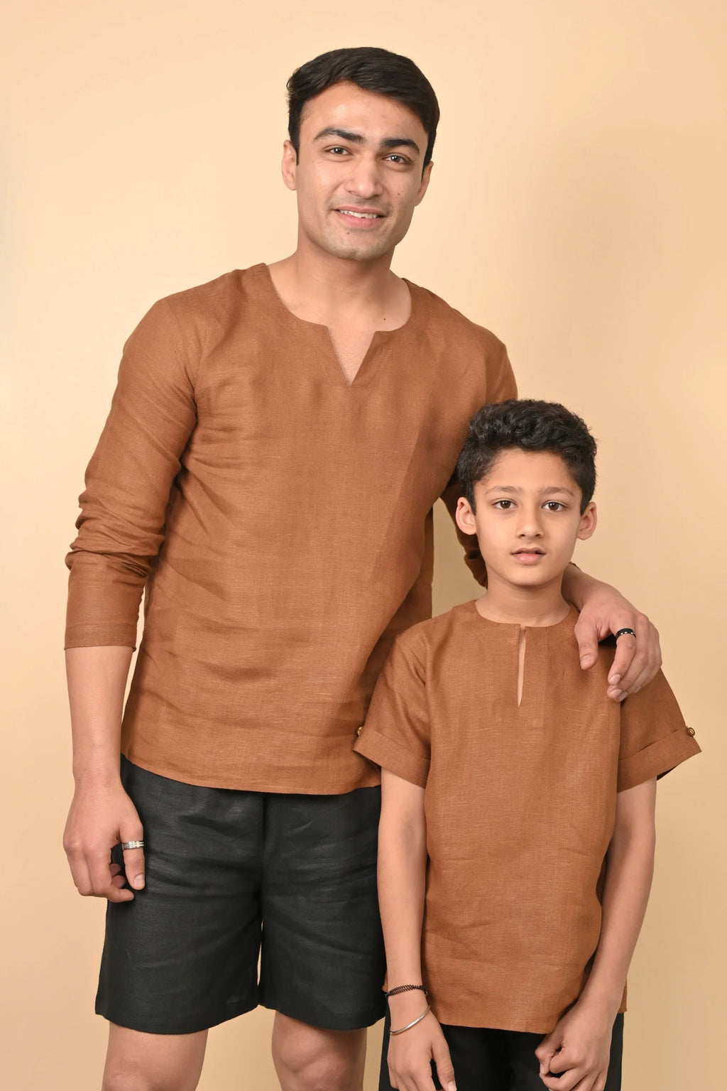 Pure Linen Fashionable Kurta