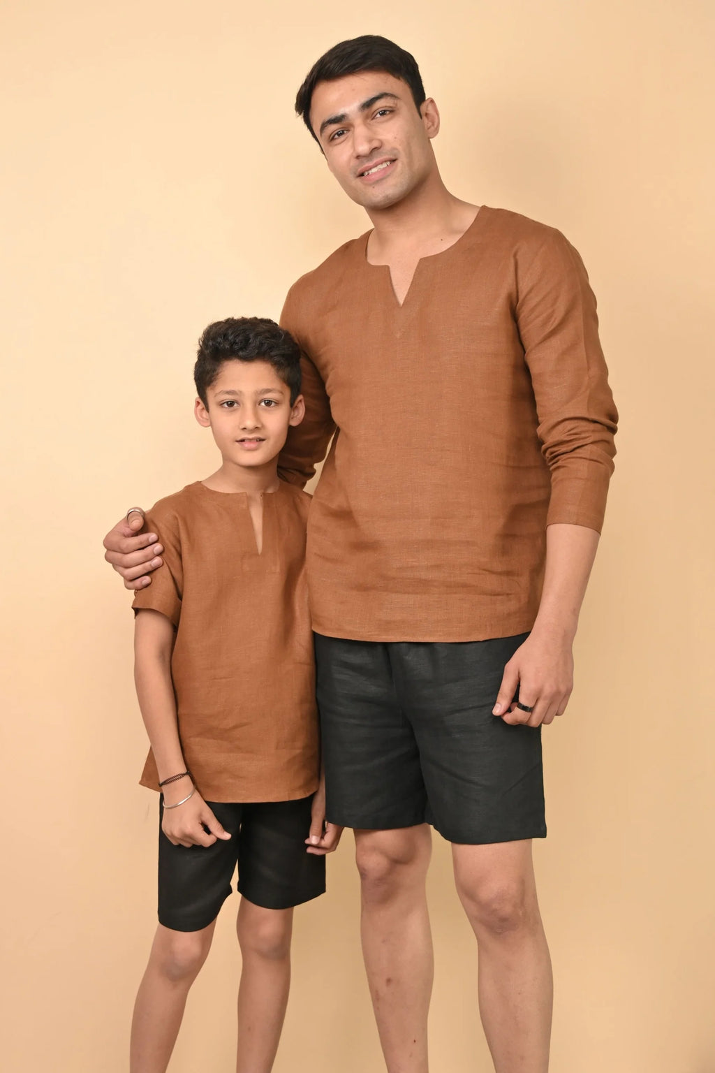 Pure Linen Multi Purpose Shorts