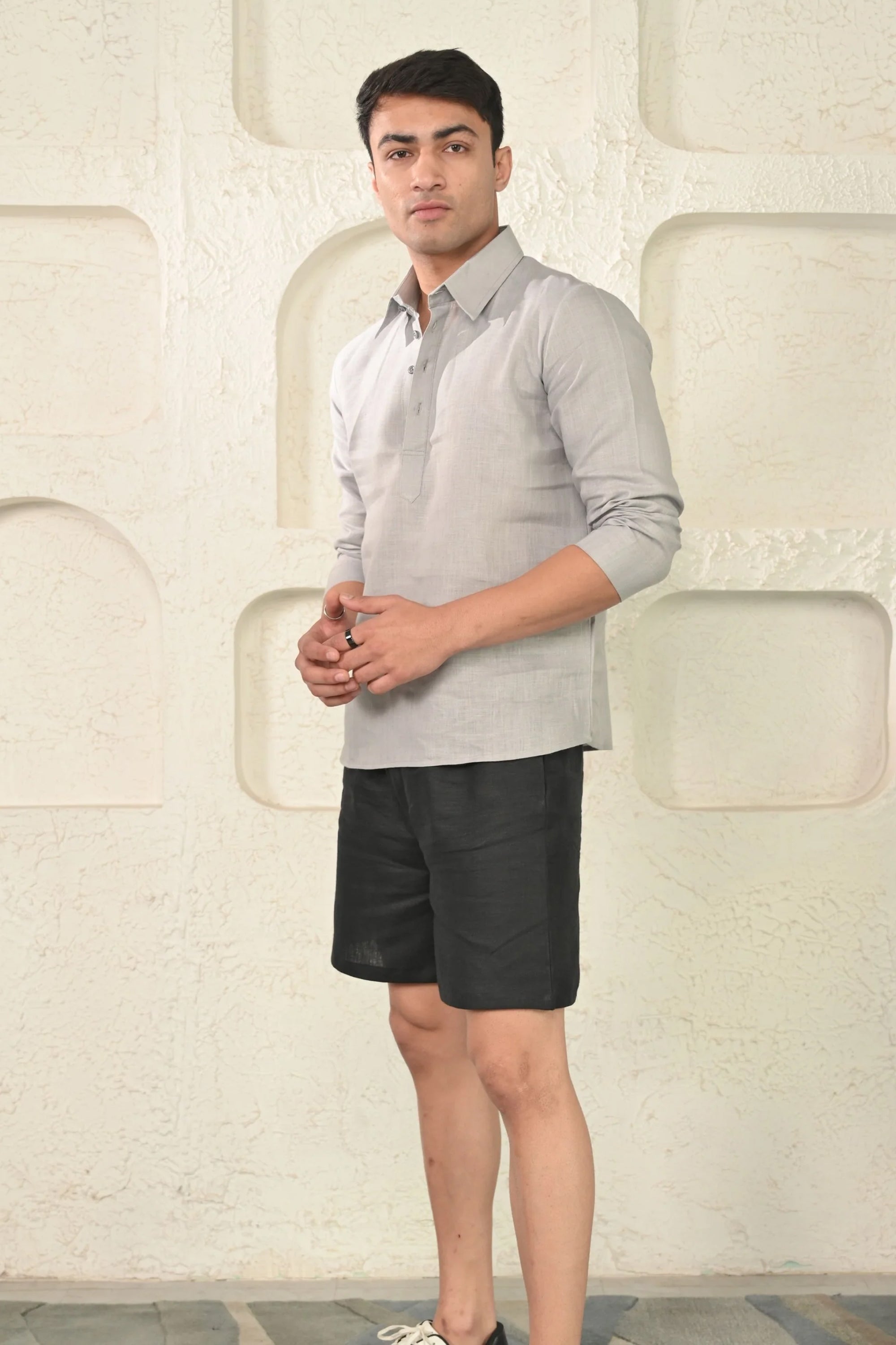 Pure Linen Shorts