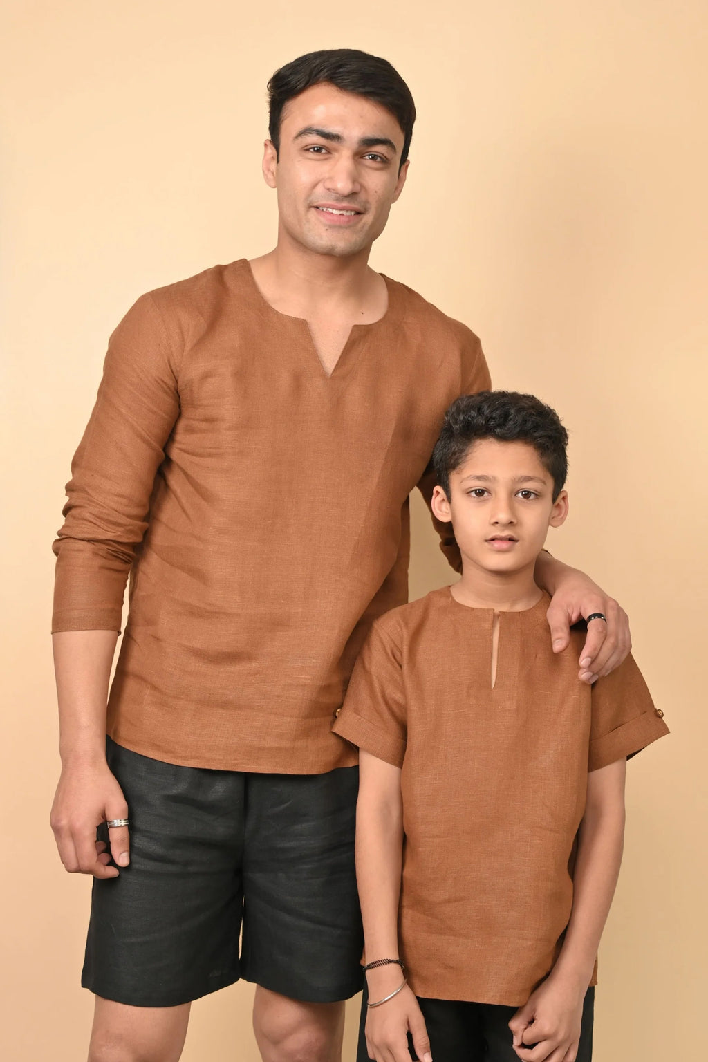 Pure Linen Multi Purpose Shorts