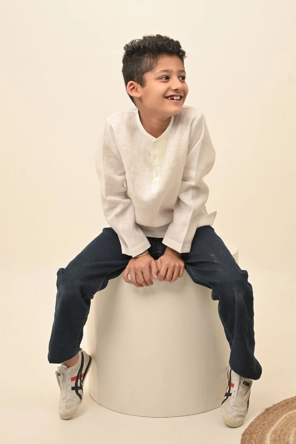 Pure Linen Casual Kurta