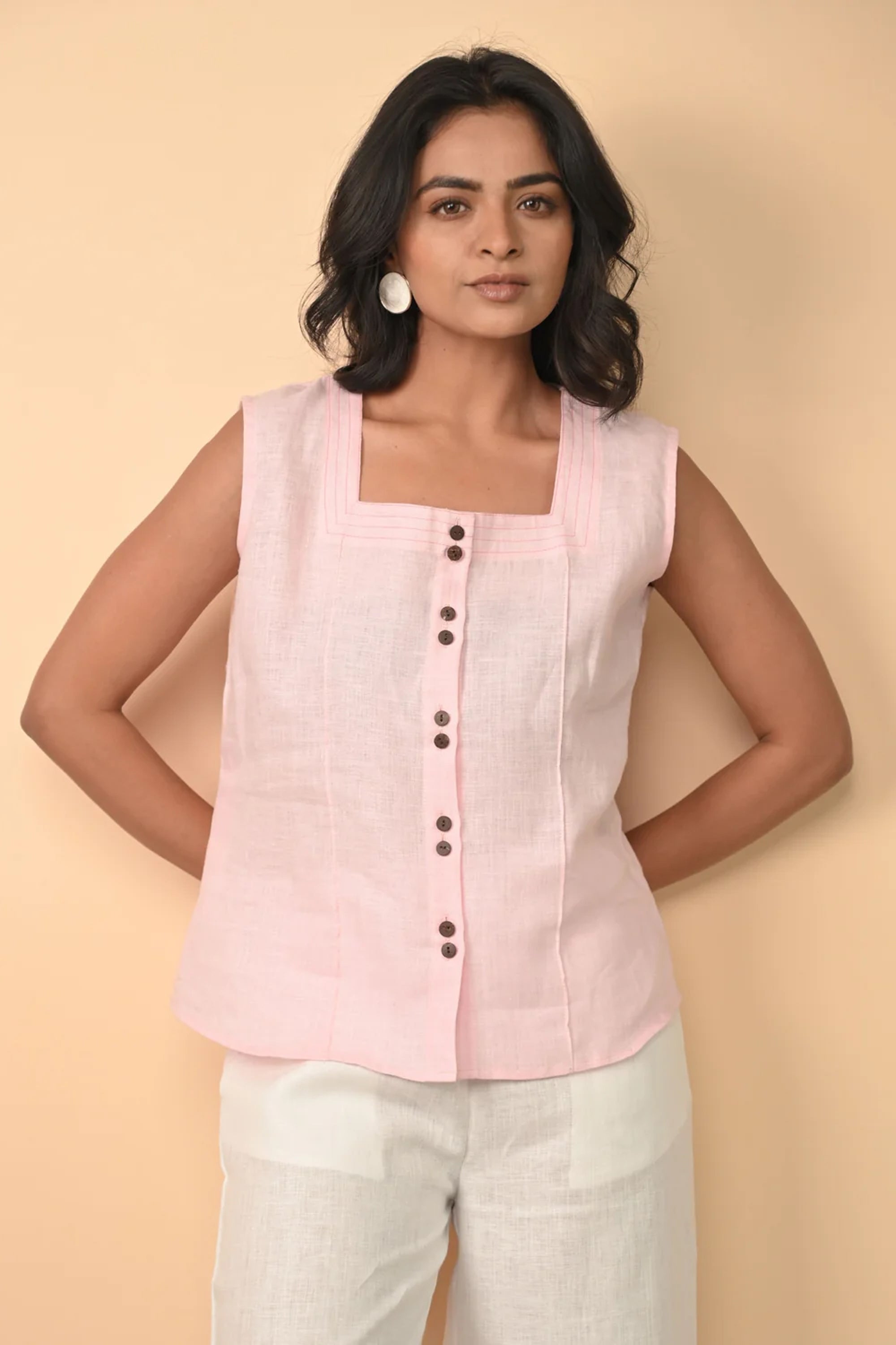 Pure Linen Relaxed Cord Set